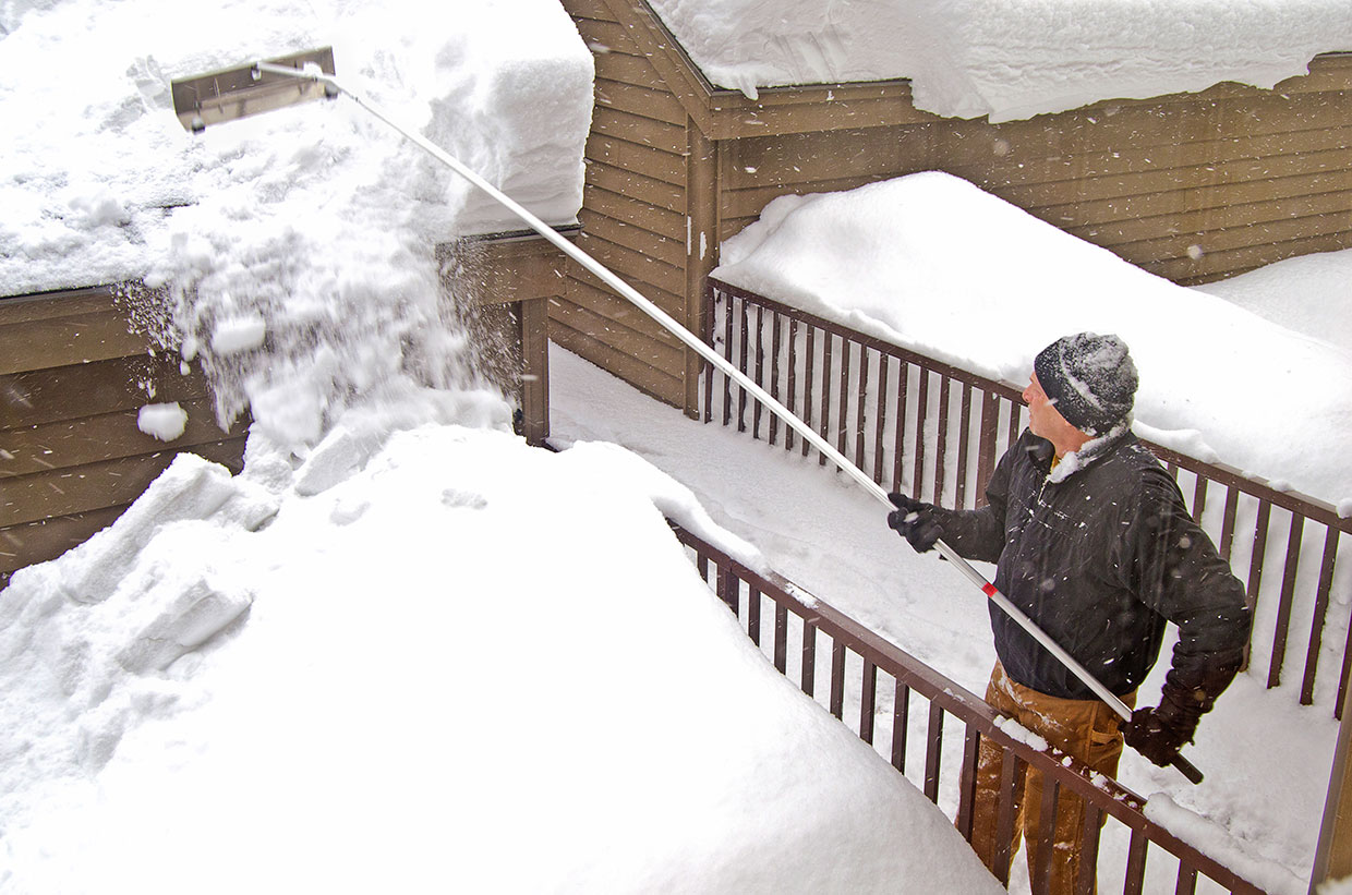 Prevent Roof Damage With Heavy or Wet Snow Prevent Leaking Roofs with