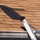 Fixing damaged roof shingles